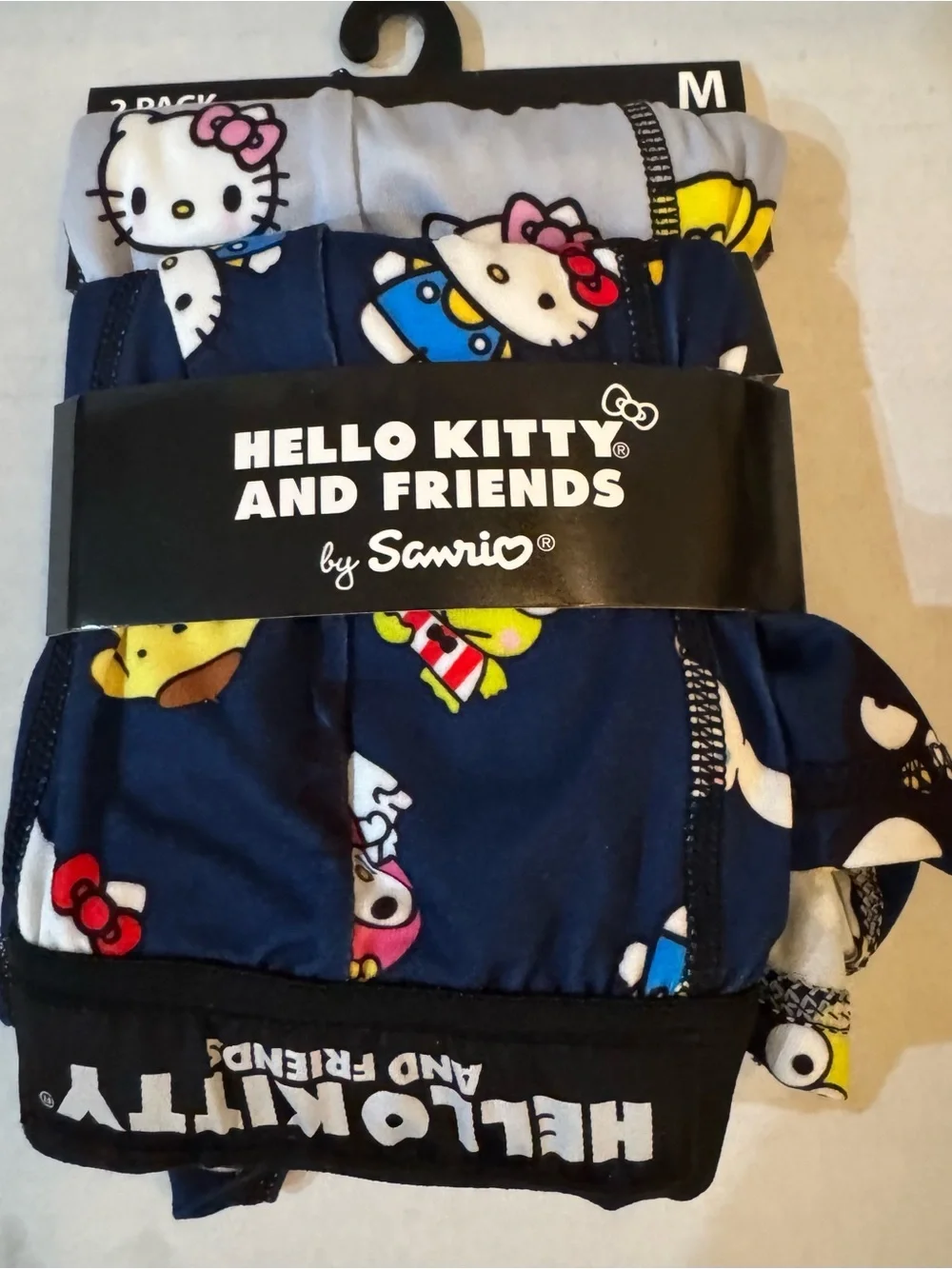 Hello Kitty and Friends Men's Boxer Briefs, 2-Pack